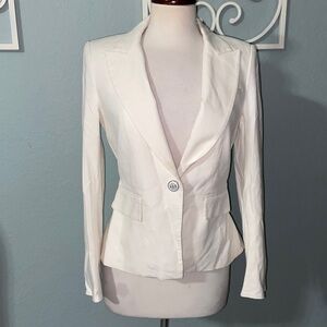 VERONICA BEARD cotton Blend Hosanna Dickey Blazer